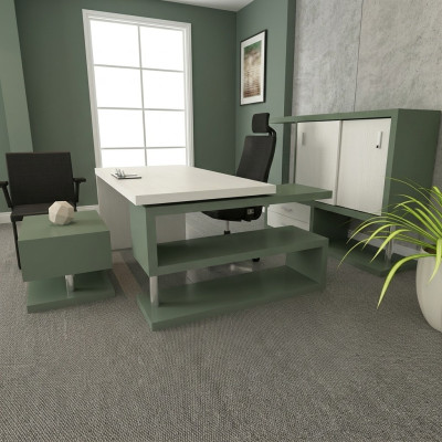 Tabelle Bureau Mobilier de bureau Bureaux Table Bois Moderne Ameublement