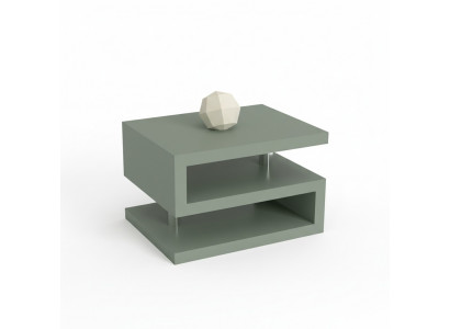 Table basse moderne verte en bois de luxe Design de meubles pour salon de luxe