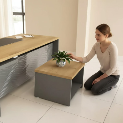 Table basse moderne en marron Table de café Mobilier de designer de luxe