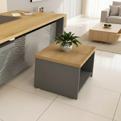 Table basse moderne en marron Table de café Mobilier de designer de luxe