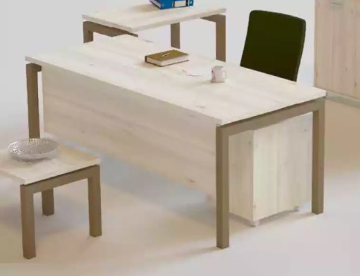 Mobilier de bureau Bureau Commode Table console Table basse 2x Armoire de classement
