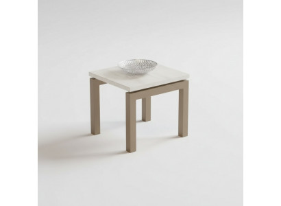 Table basse carrée moderne avec rangement, design de table en bois mobilier.