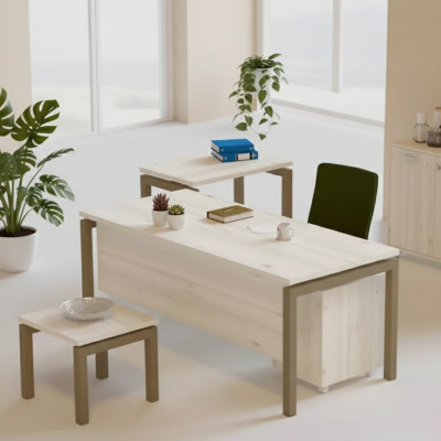 Bureau moderne Mobilier de bureau de luxe Table en bois Mobilier de salle d'étude