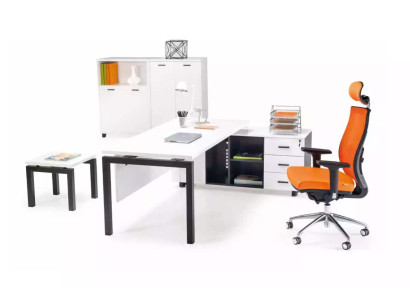 Mobilier de bureau Aménagement Bureau Armoire à dossiers Table basse Ensemble de 4 pièces