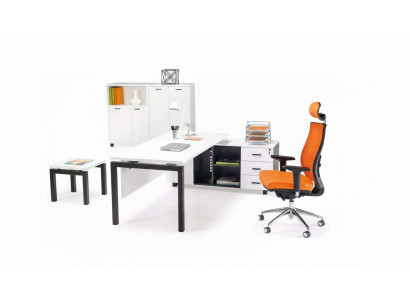 Mobilier de bureau Aménagement Bureau Armoire à dossiers Table basse Ensemble de 4 pièces