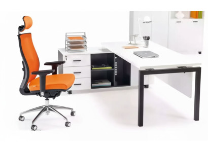bureau d'angle blanc exclusif Tables de bureau Meubles de table de bureau Meubles de table