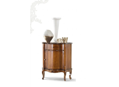 Classique commode marron Mobilier de chambre Meuble de console latérale de designer.