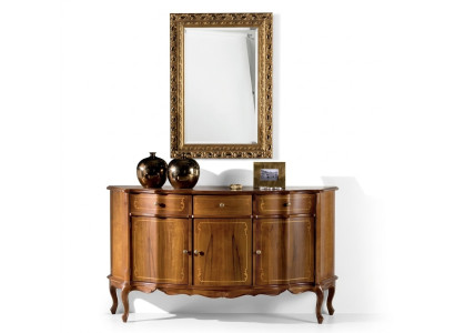 Commode brune Bahut Mobilier de salon Meuble TV Commodes Bahuts
