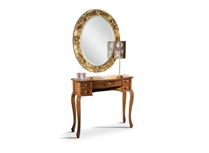 Console classique r Designer Table en bois Brauner Table de toilette Nouveau Mobilier