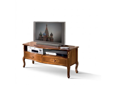 Classique r Armoire TV Mobilier de salon Meuble TV Bas en bois Conception nouvelle
