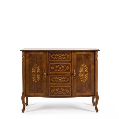 Classique Brun Meuble à tiroirs de luxueux salon de rangement Console Nouveau mobilier