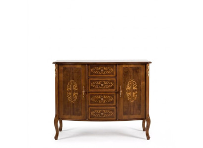 Classique Brun Meuble à tiroirs de luxueux salon de rangement Console Nouveau mobilier
