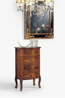 Meuble de rangement de luxe classique Marron Bois Design de meubles de salon nouveau