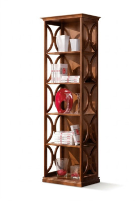 Étagère à livres moderne Mobilier en bois Meubles de designer Ameublement Salon