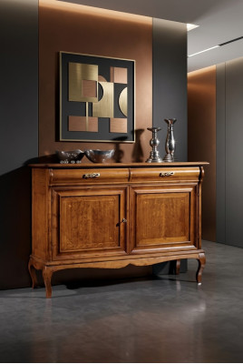 Classique s Buffet Marron Commode de salon Étagères de luxe Mobilier neuf