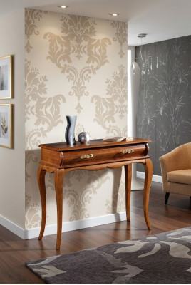 Table r Console classique meubles en bois table de rangement de luxe Chambre