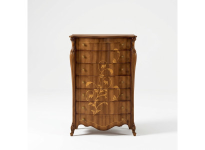 Luxueux coffre en bois de style classique pour le nouveau mobilier de salon