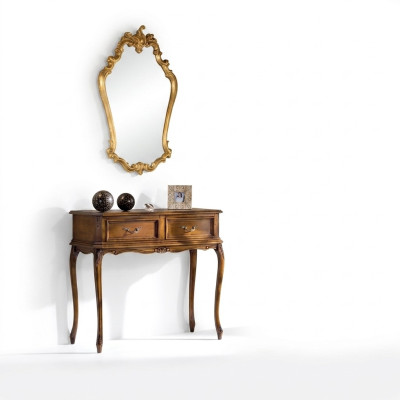 Table de console classique r Meubles en bois modernes Meubles de chambre marron