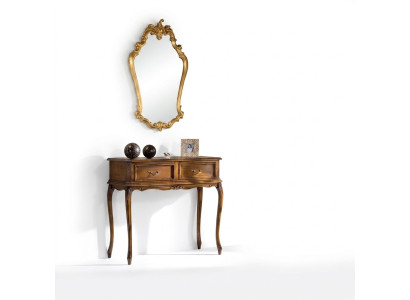 Table de console classique r Meubles en bois modernes Meubles de chambre marron