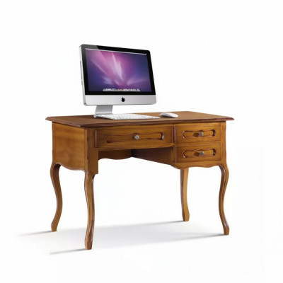 Classique Bureau Meubles en bois Marron Salle d'étude Tiroirs de meubles