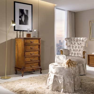 Classique Commode Buffet de Luxe Mobilier en Bois Ameublement de Salon