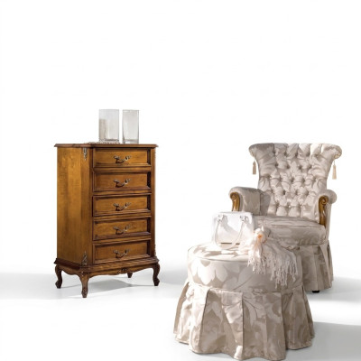 Classique Commode Buffet de Luxe Mobilier en Bois Ameublement de Salon