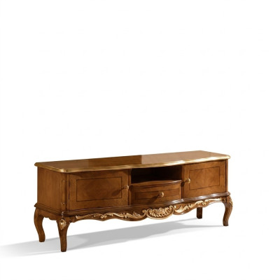 Étagère TV en bois classique exclusive r Armoire Bahut Meuble Basse.