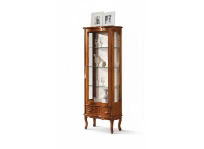 Vitrine classique en bois, armoires en bois, designs de salon, vitres