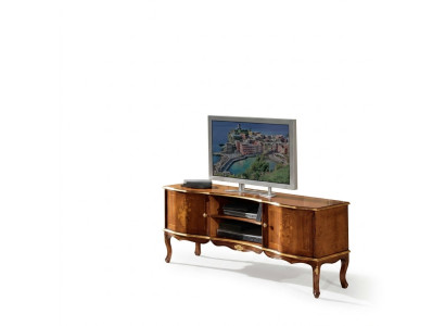 Meuble TV classique en bois massif Supports TV Meubles de salon Meubles design Élégants