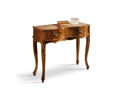 Table console classique r Meuble de luxe en bois Meuble d'appoint pour chambre à coucher