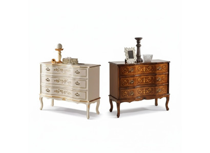 exclusive luxurious new chest of drawers from brown wood for the living room => commode exclusive et luxueuse en bois marron pour le salon