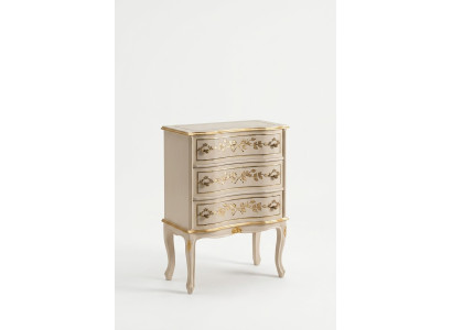 Classique Blanc Commode en bois Meuble de salon Armoire de rangement Nouveau