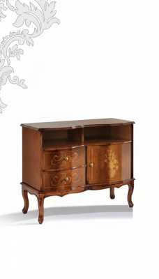 Meuble de télévision classique en r Luxe Buffet à tiroirs Meubles de salon Bois