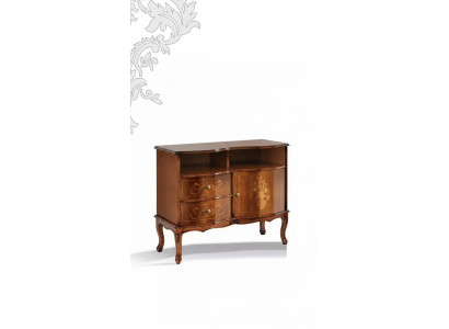 Meuble de télévision classique en r Luxe Buffet à tiroirs Meubles de salon Bois