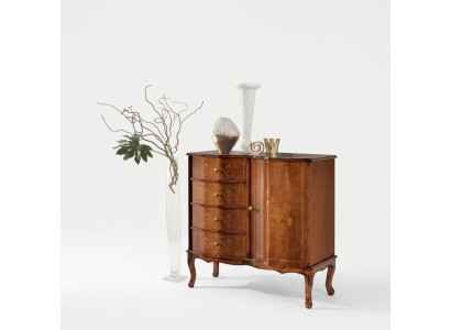 Commode classique de luxe Console de rangement avec design de tiroir