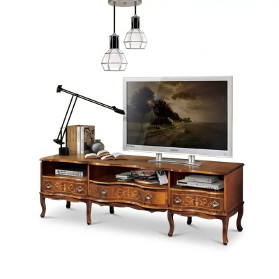 Étagère TV Commode Classique s Design de meubles en bois Meuble TV Buffet Meubles Commodes