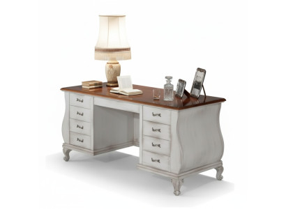 Bureau classique blanc Table de bureau Mobilier de bureau 180x80 bureaux