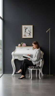 Coiffeuse Blanche Luxueux Consoles Commode Bois Design Classique