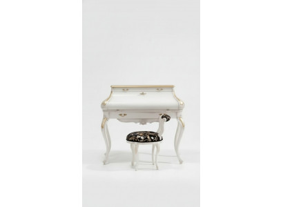 Coiffeuse Blanche Luxueux Consoles Commode Bois Design Classique