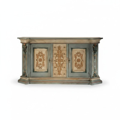 Classique s Commode en bois massif Luxueuse commode Buffet Mobilier de salon