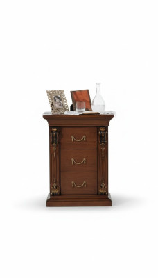 Table de chevet de design luxueux Tables d'appoint Chambre en bois Consoles de luxe