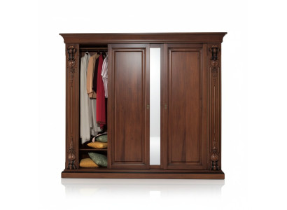 Chambre Armoire Mobilier Luxe Armoires en bois massif Conception nouvelle