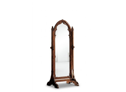 Miroir XXL avec cadre en bois Grand miroir mural Miroir sur pied Miroir de plancher