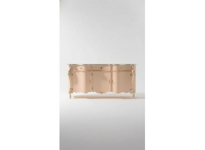 Buffet commode de luxe Beige Armoires en bois Penderie 200x57x100