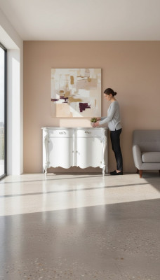 Classique Commode en bois Buffet Armoire Armoires Mobilier italien neuf