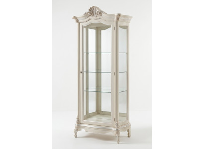 Vitrine de luxe, conception de cabinet en bois, armoires blanches, mobilier italien, vitrines.