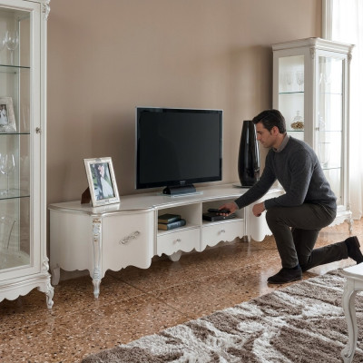 Meuble bas de télévision de luxe Buffet Commode Armoire basse de télévision Armoire Commodes