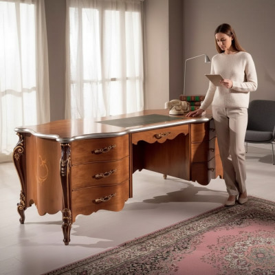 Bureau Table Italien Ameublement Mobilier Bois Bureau Secrétaire