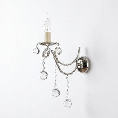 Applique murale appliques murales applique murale lustre lampes murales argent cristal