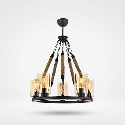 Plafonnier Lustre Luminaire Suspensions Lampes Verre Noir